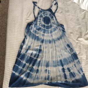 American Eagle Outfitters Tie Dye Halter Dress